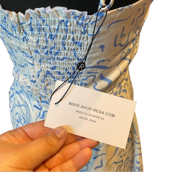 RESA Alex Mini Dress in Matisse - Picture 8 of 8